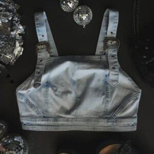 ✙NWT✙ Steeley Denim Corset Top ✙ON SALE NOW✙